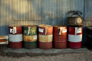 Keep Used Oil and Other Automotive Wastes in Separate Containers 