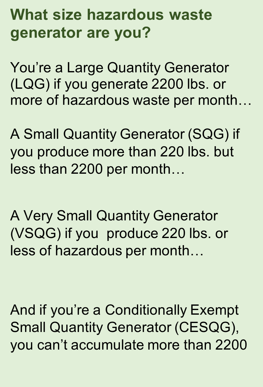 what_size_hazardous_waste_generator_are_you?